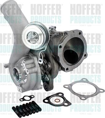 Hoffer 6900897 - Турбина, компрессор autospares.lv