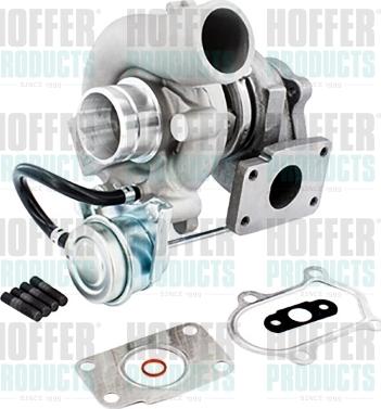 Hoffer 6900206 - Турбина, компрессор autospares.lv