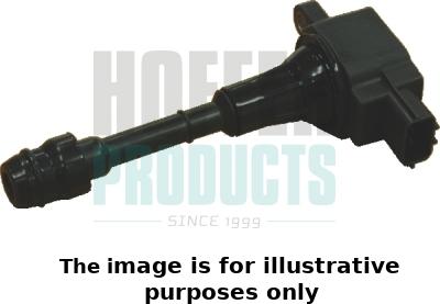 Hoffer 8010487E - Катушка зажигания autospares.lv