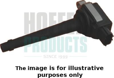 Hoffer 8010500E - Катушка зажигания autospares.lv