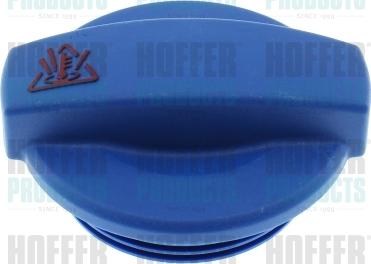 Hoffer 2036023 - Крышка, резервуар охлаждающей жидкости autospares.lv