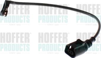 Hoffer 212190 - Сигнализатор, износ тормозных колодок autospares.lv