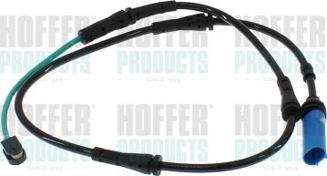 Hoffer 212183 - Сигнализатор, износ тормозных колодок autospares.lv