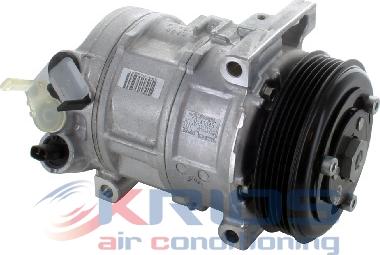 Hoffer K15497 - Компрессор кондиционера autospares.lv