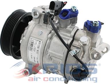 Hoffer K15516A - Компрессор кондиционера autospares.lv