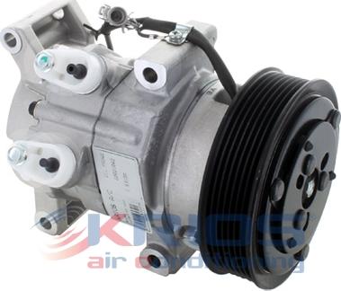 Hoffer K15310A - Компрессор кондиционера autospares.lv