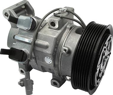 Hoffer K15310 - Компрессор кондиционера autospares.lv