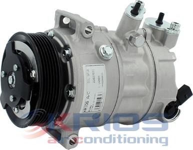 Hoffer K11400A - Компрессор кондиционера autospares.lv