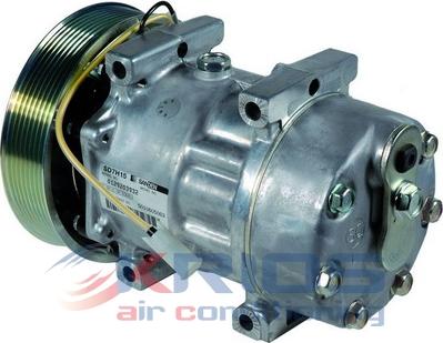 Hoffer K11415 - Компрессор кондиционера autospares.lv