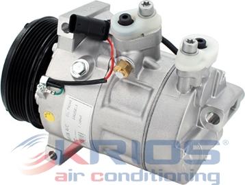 Hoffer K11484A - Компрессор кондиционера autospares.lv