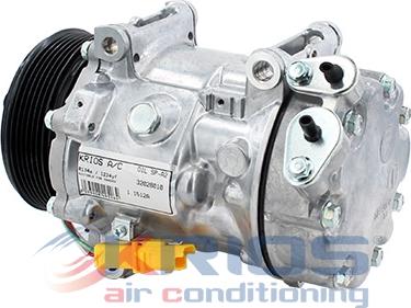 Hoffer K11512A - Компрессор кондиционера autospares.lv