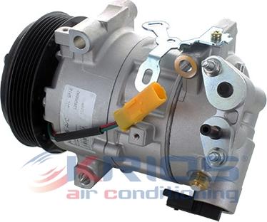 Hoffer K11524A - Компрессор кондиционера autospares.lv