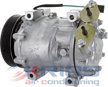 Hoffer K11317A - Компрессор кондиционера autospares.lv