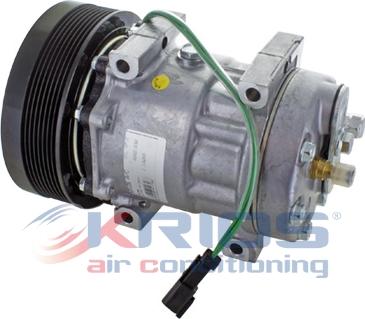 Hoffer K11325A - Компрессор кондиционера autospares.lv