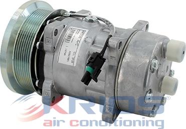 Hoffer K11375A - Компрессор кондиционера autospares.lv