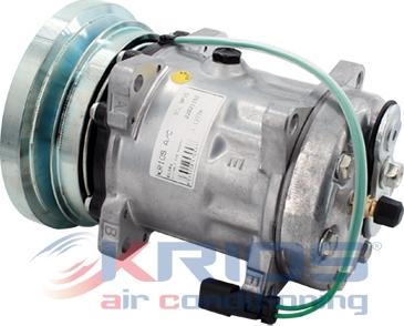 Hoffer K11377A - Компрессор кондиционера autospares.lv