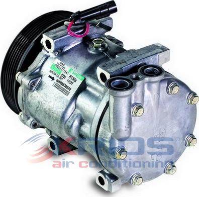 Hoffer K11218 - Компрессор кондиционера autospares.lv