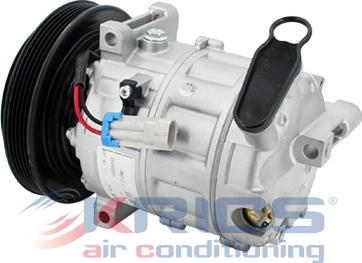 Hoffer K12108R - Компрессор кондиционера autospares.lv