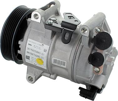 Hoffer K12180 - Компрессор кондиционера autospares.lv