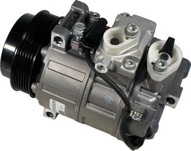 Hoffer K12128 - Компрессор кондиционера autospares.lv