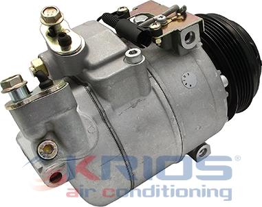 Hoffer KSB098D - Компрессор кондиционера autospares.lv