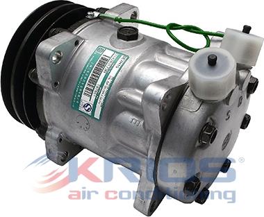 Hoffer KSB066S - Компрессор кондиционера autospares.lv