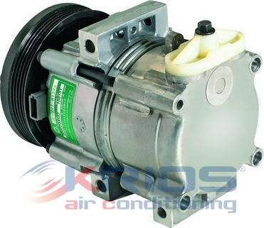 Hoffer KSB005V - Компрессор кондиционера autospares.lv