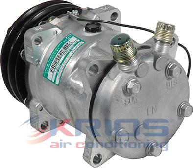 Hoffer KSB016S - Компрессор кондиционера autospares.lv