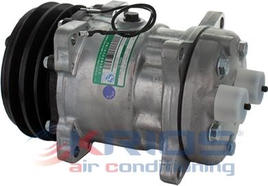 Hoffer KSB011S - Компрессор кондиционера autospares.lv