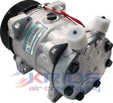 Hoffer KSB113S - Компрессор кондиционера autospares.lv