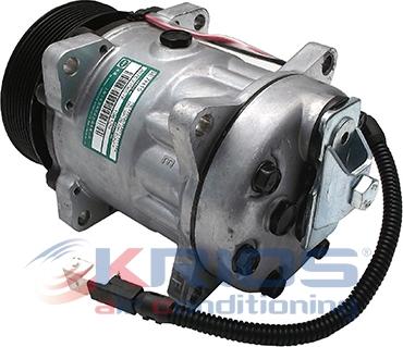 Hoffer KSB290S - Компрессор кондиционера autospares.lv