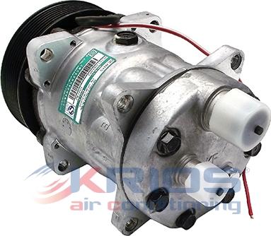 Hoffer KSB297S - Компрессор кондиционера autospares.lv