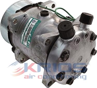 Hoffer KSB287S - Компрессор кондиционера autospares.lv