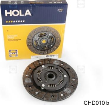 Hola CHD010 - Диск сцепления, фрикцион autospares.lv