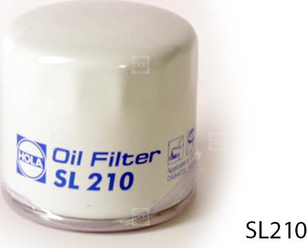 Hola SL210 - Масляный фильтр autospares.lv