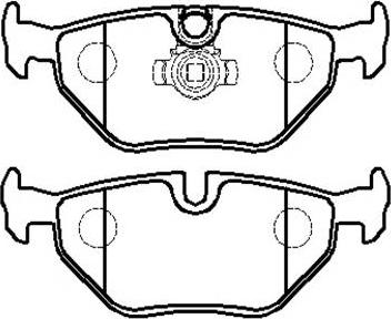 Duron DPB211075 - Тормозные колодки, дисковые, комплект autospares.lv