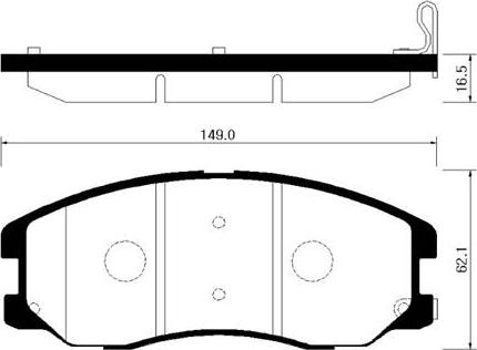 Valeo 604040 - Тормозные колодки, дисковые, комплект autospares.lv