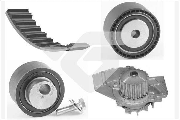 Hutchinson KH 72WP31 - Водяной насос + комплект зубчатого ремня ГРМ autospares.lv