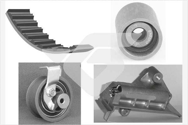 Hutchinson KH 355 - Комплект зубчатого ремня ГРМ autospares.lv