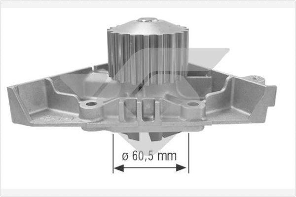 Hutchinson WP0049V - Водяной насос autospares.lv