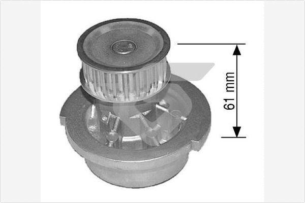 Hutchinson WP0019V - Водяной насос autospares.lv