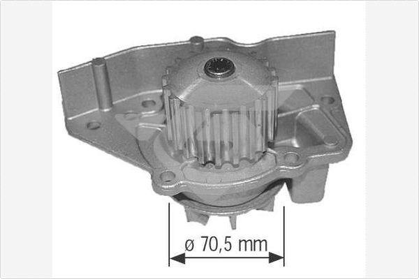 Hutchinson WP0030V - Водяной насос autospares.lv