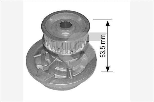 Hutchinson WP0021V - Водяной насос autospares.lv