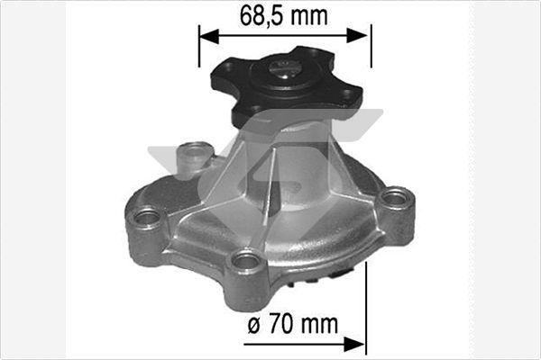 Hutchinson WP147 - Водяной насос autospares.lv