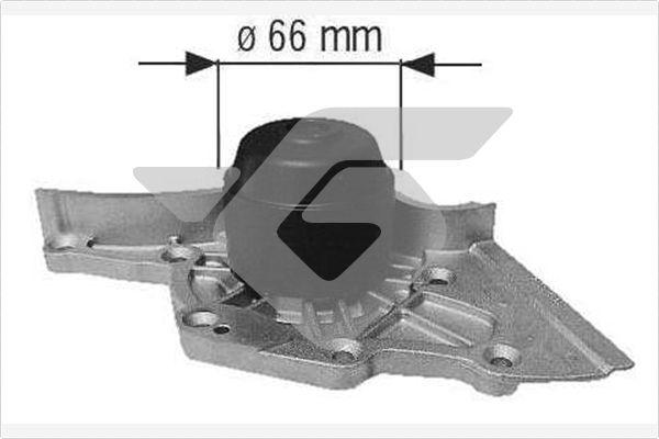 Hutchinson WP350 - Водяной насос autospares.lv