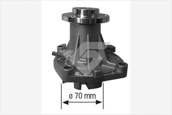 Hutchinson WP237 - Водяной насос autospares.lv