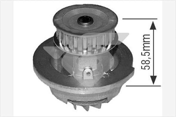 Hutchinson WP279 - Водяной насос autospares.lv