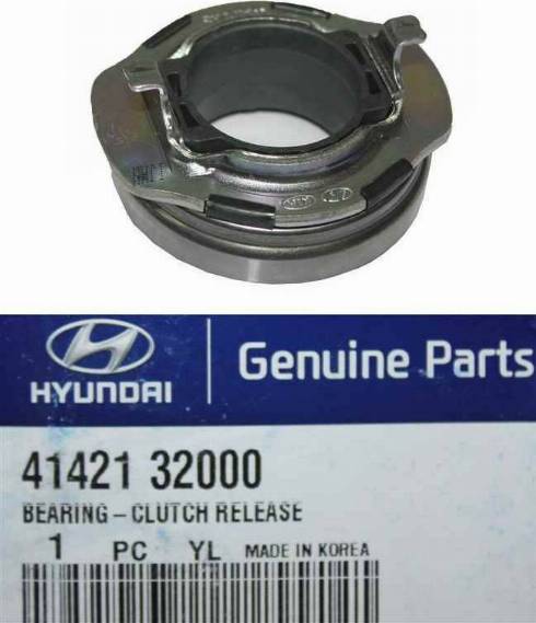 Hyundai 41421-32000 - Комплект сцепления autospares.lv