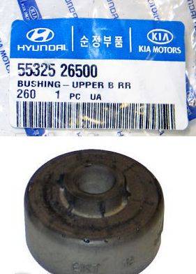 Hyundai 55325-26500 - Опора стойки амортизатора, подушка autospares.lv