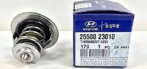 Hyundai 25500-23010 - Термостат охлаждающей жидкости / корпус autospares.lv
